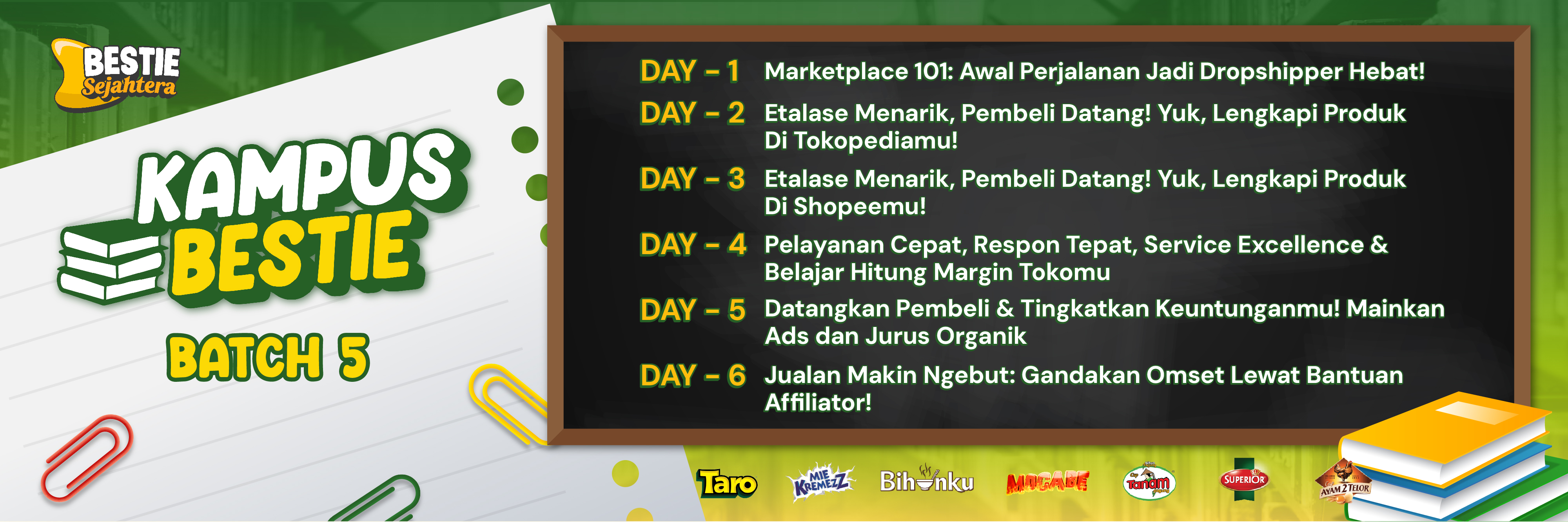 Kampus Bestie Day 2 Kelas Dropshipper Day 2